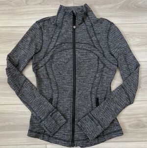 lululemon athletica Black and Gray Utility Jacket